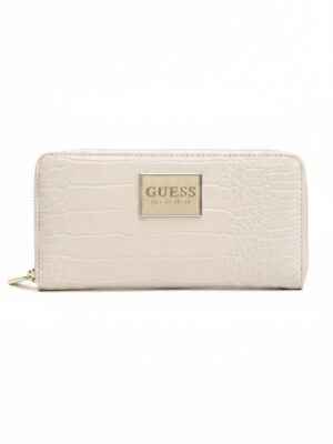 GUESS CROC EMBOSSED large wallet  + Brand Box , size 19*10