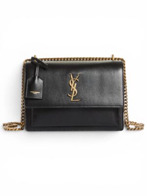 SAINT LAURENT Medium Sunset + Brand Box cn , Size 22*16