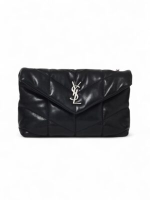 Saint LaurentBlack Nappa Leather Toy Puffer + Brand Box , size 20*14