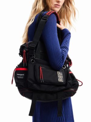 Desigual MULTI POSITION Rucksack ,  Size 34*29 Black