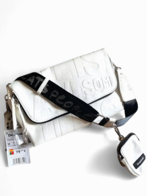 Desigual Life is Awesom crossbody bag , size 23x16