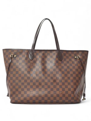 Louis Vuitton Damier Ebene Neverfull GM with pouch vb , Size 40*28