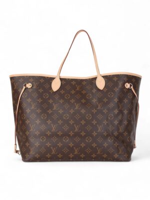 Louis Vuitton Monogram Neverfull MM Tote + Brand Box , Size 32*27