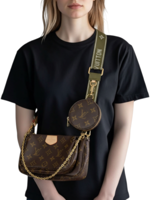 Louis Vuitton  Multi Pochette Accessoires  strap Zety+ Brand Box