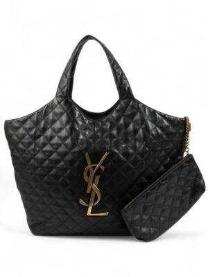 SAINT LAURENT ICARE MAXI TOTE  + Dust cover  , size 47*38