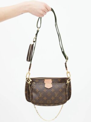 Louis Vuitton  Multi Pochette Accessoires  strap Zety + Brand Box