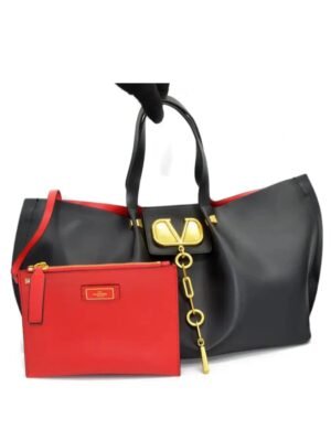 VALENTINO Garavani V Logo - shoulder - size 48x23