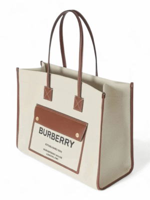 Burberry Freya  Canvas  & Leather , Size 40*30