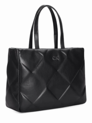 Calvin Klein Re Lock Quılt Tote size 40×30