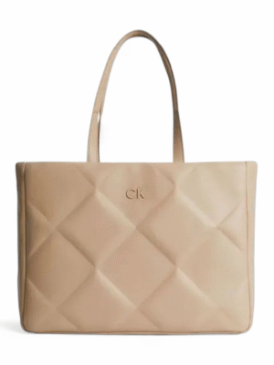 Calvin Klein Re Lock Quılt Tote size 40x30