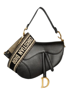Christian Dior saddle black  + Brand Box sb.. , size 25*18