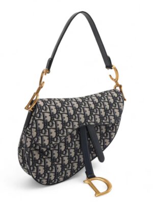 Christian  Saddle Bag with Strap Dior Oblique Jacquard
    +  Brand Box ,size 24*20