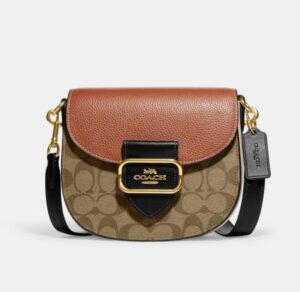 COACH Morgan saddle Bag + Brand Box Size 20*18