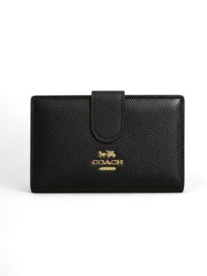 Coach Medium corner Zip wallet + Brand Box size 14*9