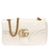 GUCCi GG Marmont white + Brand Box  , size  25*16 - Thumbnail Image 1