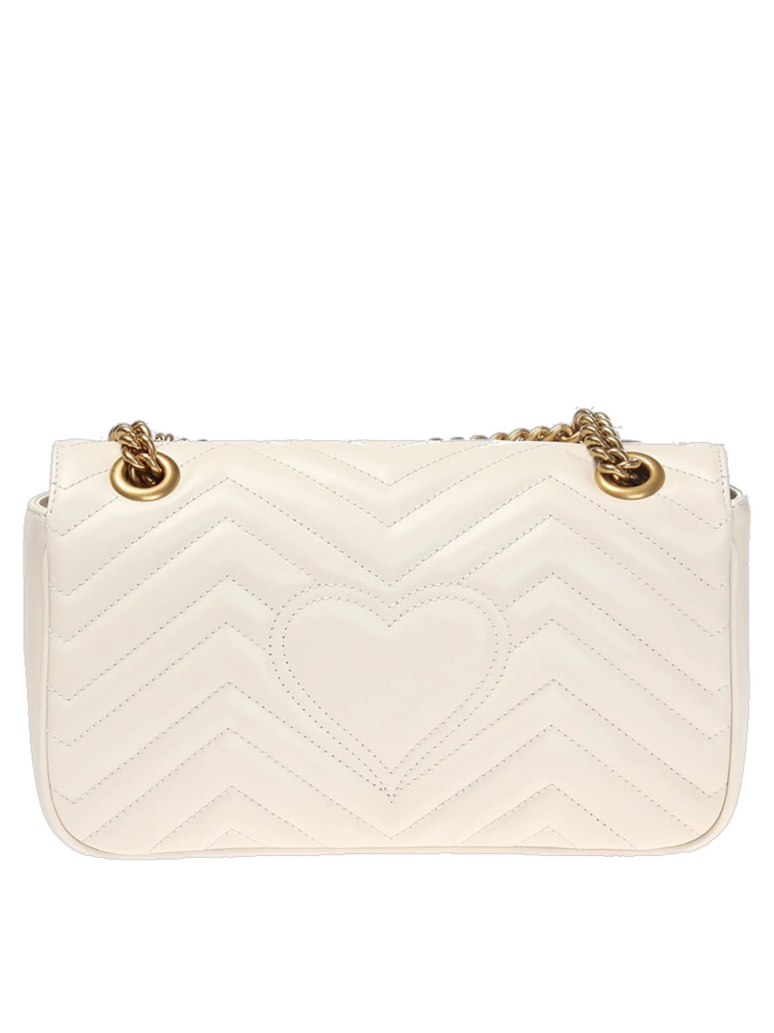 ⁦GUCCi GG Marmont white + Brand Box  , size  25*16⁩ - الصورة ⁦2⁩