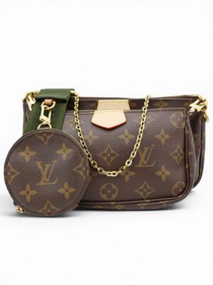 Louis Vuitton  Multi Pochette Accessoires  strap Zety + Brand Box