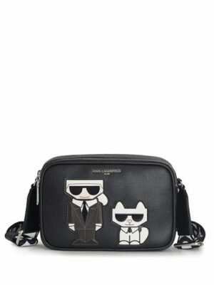 KARL LAGERFELD Maybelle Duo Camera bag + Brand Box Box,  size 21x15cm