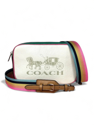 Coach jess camera bag in rainbow
 , size 22x13
