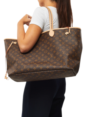 Louis Vuitton  NEVERFULL GM + Dust Cover، size 40*30