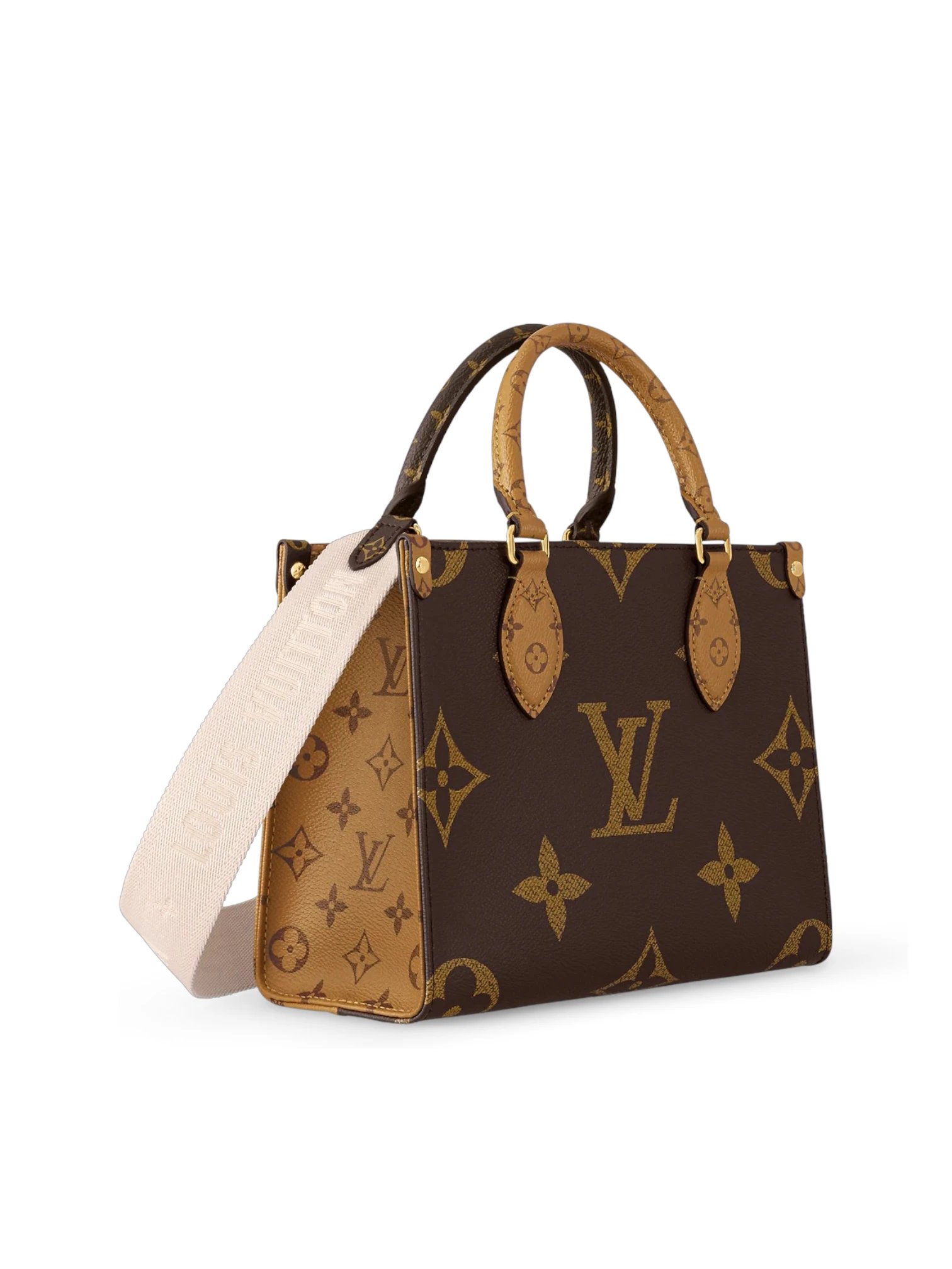⁦Louis Vuitton Monogram OnTheGo PM + Dust cover , Size 25*21⁩ - الصورة ⁦2⁩