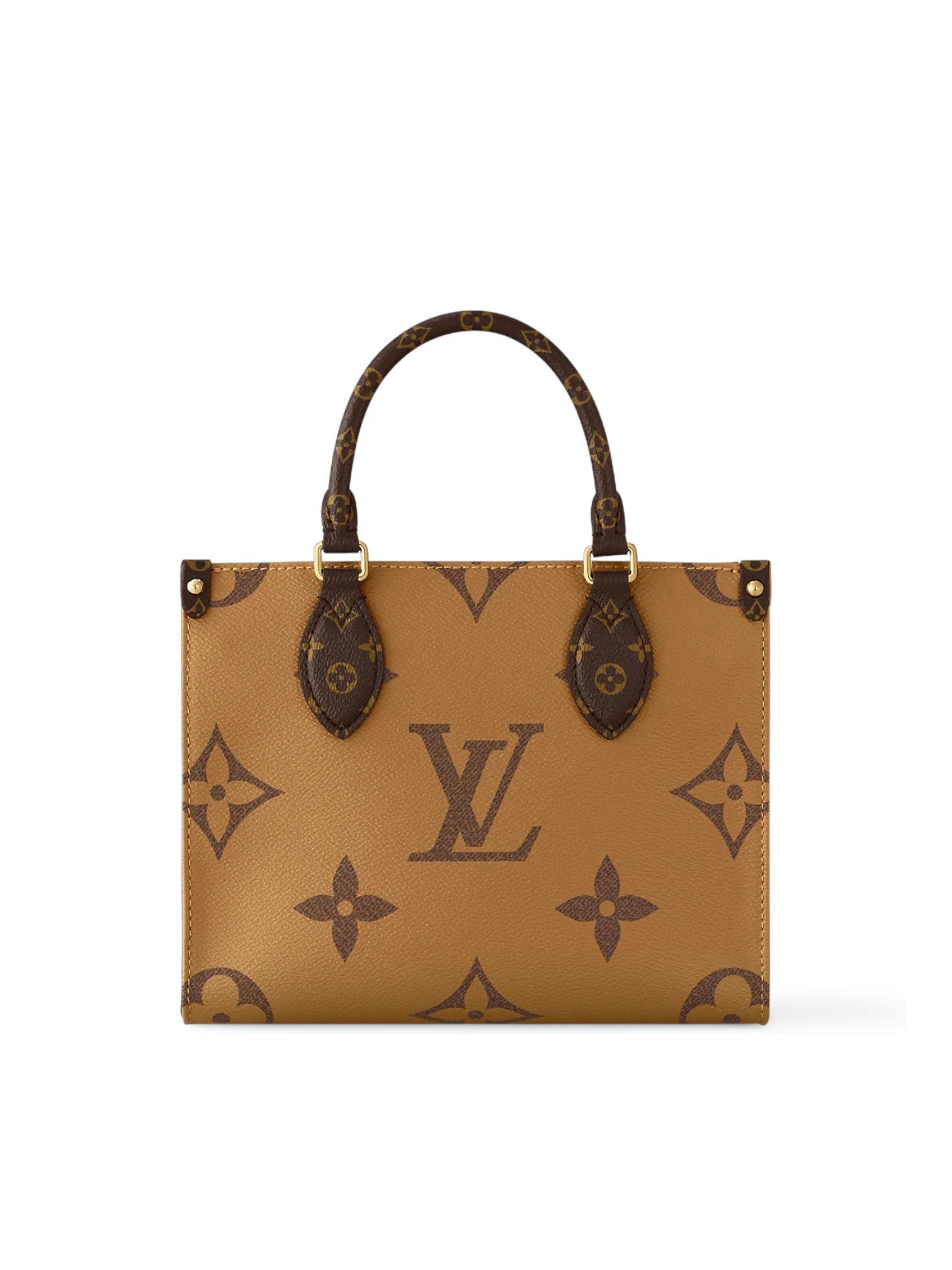 ⁦Louis Vuitton Monogram OnTheGo PM + Dust cover , Size 25*21⁩ - الصورة ⁦3⁩