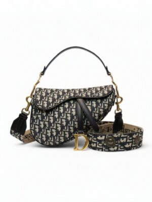 Christian Dior saddle bag +Brand Box , size 24*17