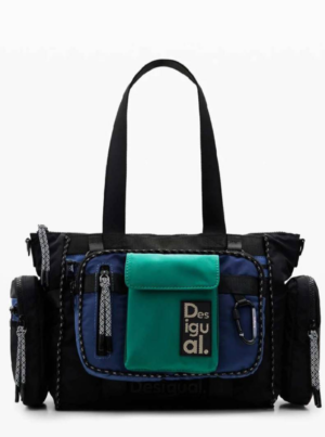 Desigual multi position Voyager bowling bag  ,  Size  29*24