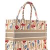 Christian Dior Canvas Embroidered Medium Hibiscus Book Tote Beige Multicolor

 , size 43x32 .. EID - Thumbnail Image 2