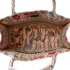 Christian Dior Canvas Embroidered Medium Hibiscus Book Tote Beige Multicolor

 , size 43x32 .. EID - Thumbnail Image 6