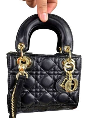 Christian Dior Mini Lady Dior bag  + Brand Box , size 17x15