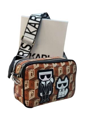 KARL LAGERFELD Camera bag , size  23x16  .. BFR