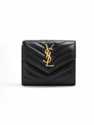 Saint Laurent Cassandre wallet  + Brand Box c , size 12*10