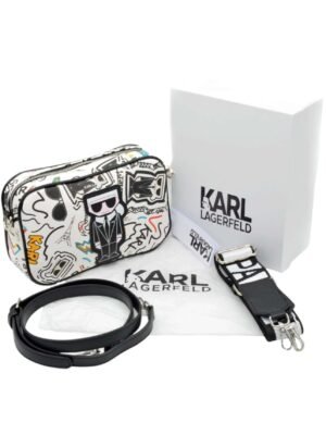 KARL LAGERFELD Camera bag  + Brand Box , size  24x14 ..