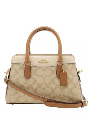 COACH Darcie Carry all bag + Brand Box , size 23x19 ..