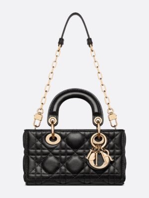 Christian Dior Lady D-Joy Micro Bag  + Brand Box , size Small 17*10cm