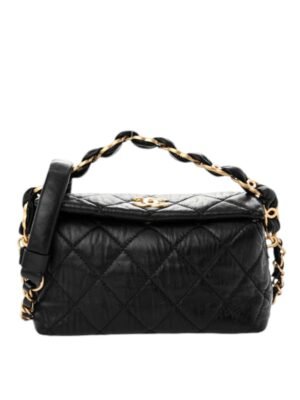 Chanel Mini CC Fold Over Chain + Brand Box size  19x12
