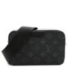 Louis Vuitton Monogram Eclipse Alpha Wearable , Mirror Original + Brand Box , size 19*12 - Thumbnail Image 1