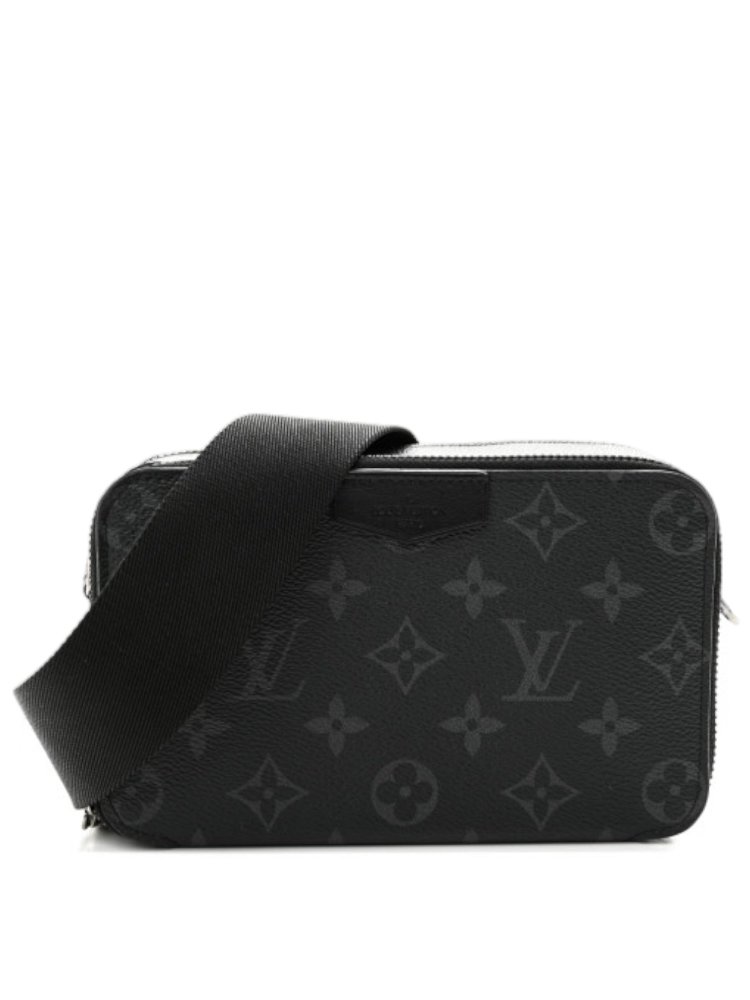 ⁦Louis Vuitton Monogram Eclipse Alpha Wearable , Mirror Original + Brand Box , size 19*12⁩ - الصورة ⁦1⁩