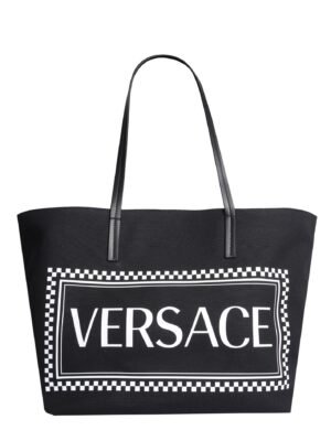 Versace shopping tote Logo Canvas   , size 50*27