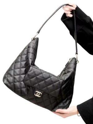 Chanel Maxi Hobo  Flap Bag , size 44*25