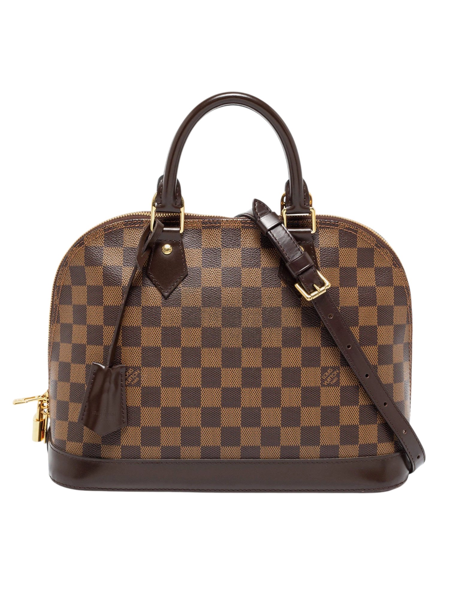 ⁦Louis Vuitton Damier Ebene Canvas Alma PM 
+  Brand Box , size  30*22⁩ - الصورة ⁦1⁩
