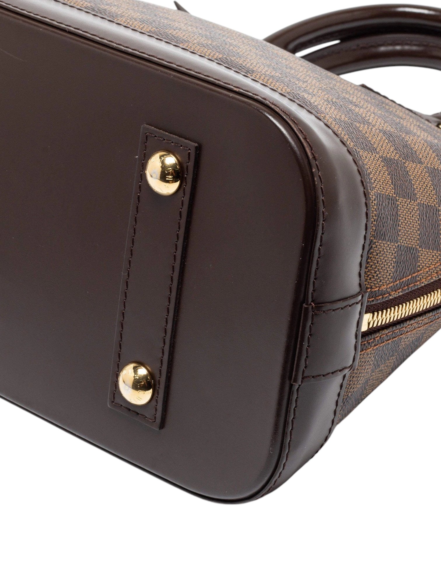 ⁦Louis Vuitton Damier Ebene Canvas Alma PM 
+  Brand Box , size  30*22⁩ - الصورة ⁦7⁩