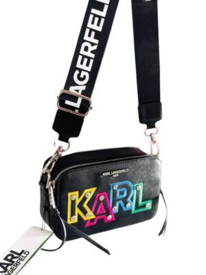 KARL LAGERFELD Camera bag + Brand Box , size 19*12 .. M10 BFR