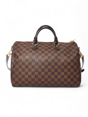 Louis Vuitton Damier Ebene  Speedy Bandouliere 35 + Brand Box  , size 35*22