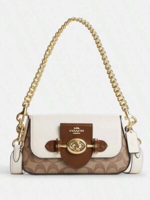 Coach Brie Crossbody In Signature , + Brand Box , size 23*12