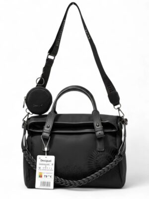 Desigual Nylon Bolso mano mandalas, Size 30*27