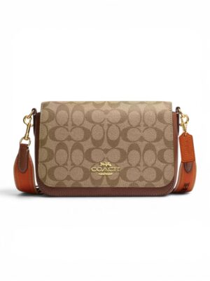 Coach  Logan Messenger In Signature  + Brand Box, size 23*14