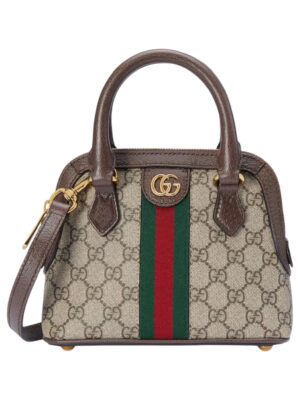 GUCCI mini Ophidia GG Supreme top handle bag
+ Brand Box , Size 20*16