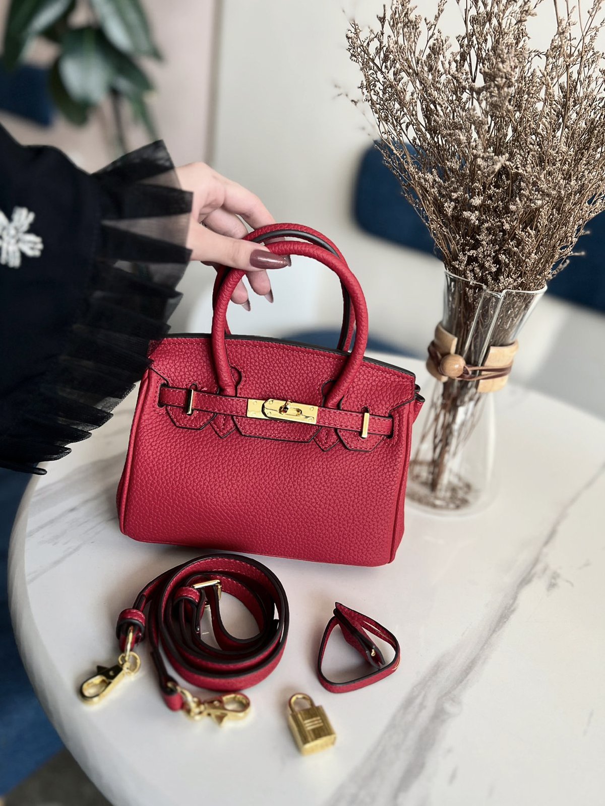 ⁦Hermes Birkin 20  , size 20*19 cm ..⁩ - الصورة ⁦1⁩
